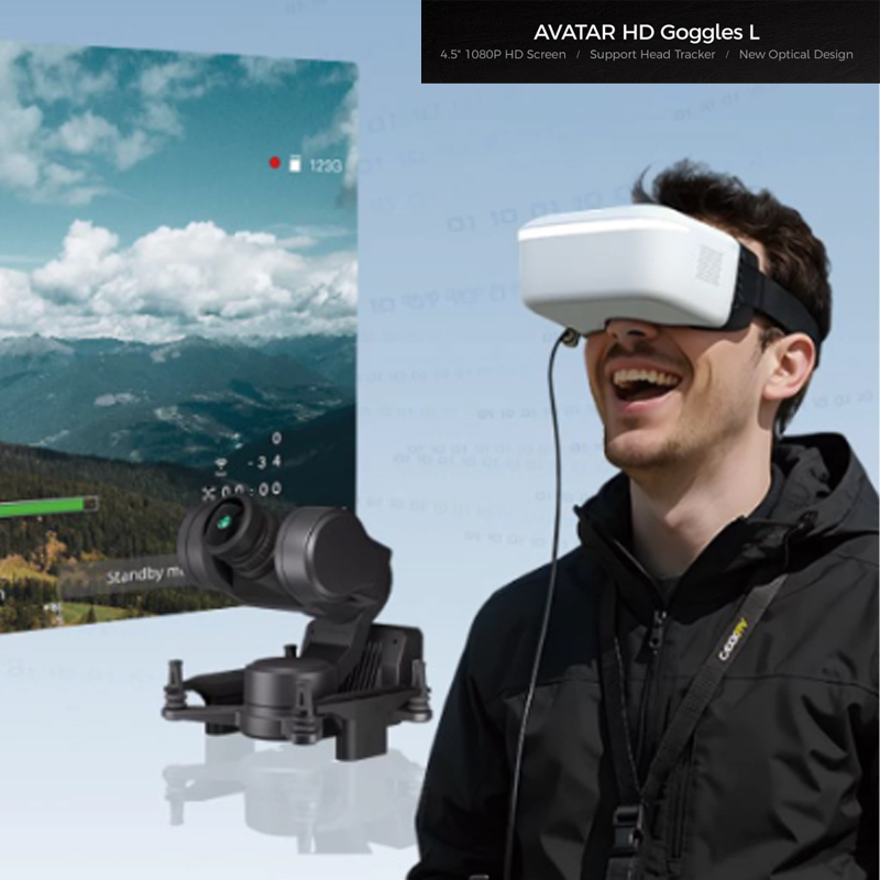 Fpv Goggles Walksnail Avatar Hd - Lunettes FPV Caddx Walksnail Avatar HD