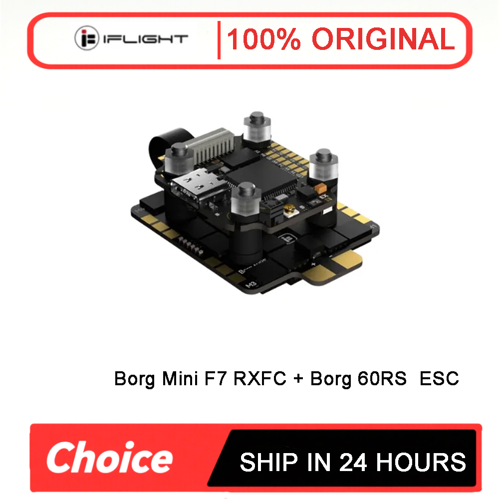 Fpv Flight Controller F7 Stack 60A - Combo Contrôleur de Vol FPV Borg
