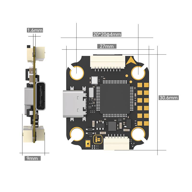 Iflight Borg F7 Mini pile avec - Fpv Flight Controller F7 Stack 60A avis et prix